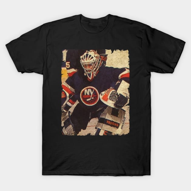 Danny Lorenz, 1990 in New York Islanders (4.20 GAA) T-Shirt by Momogi Project